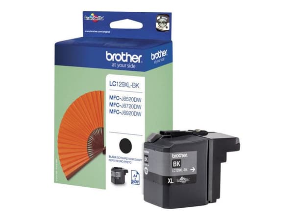 Brother LC129XLBK bläckpatron - Svart - för MFC J6520DW, J6720DW, J6920DW
