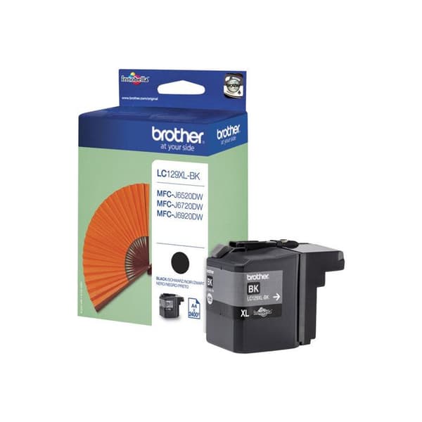 Brother LC129XLBK bläckpatron - Svart - för MFC J6520DW, J6720DW, J6920DW