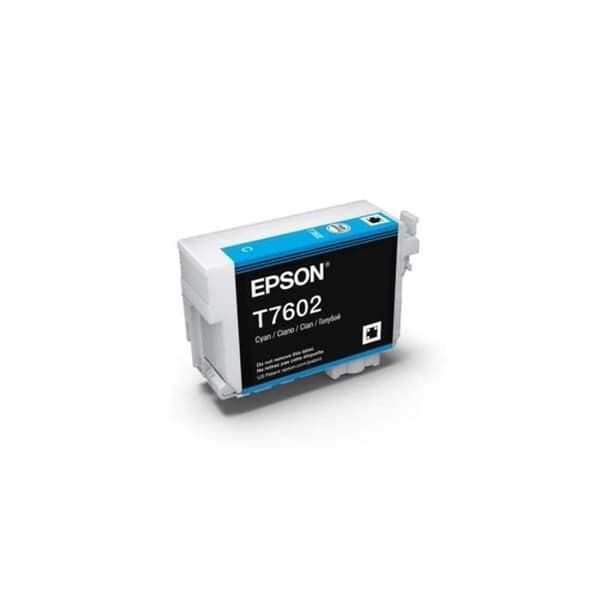 EPSON bläckpatron T7602 Cyan - Orca (C13T76024010)
