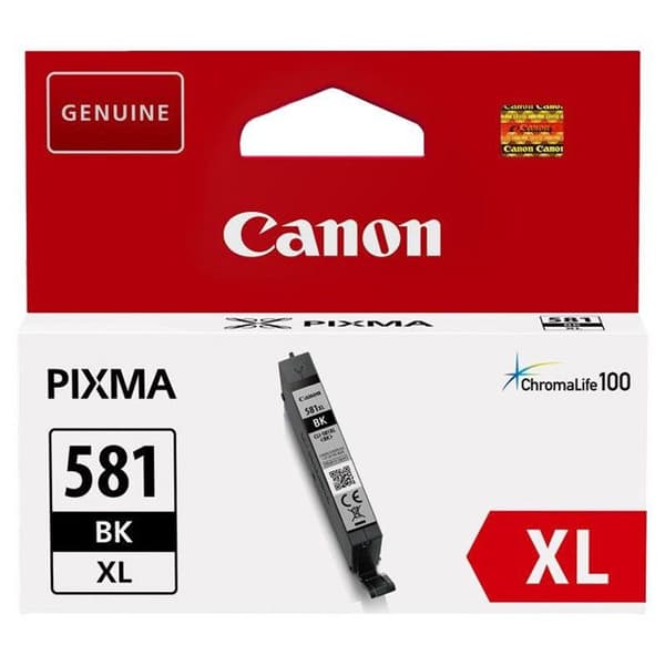 CLI-581BK XXL Bläcktank - Canon - XXL Storlek - Svart