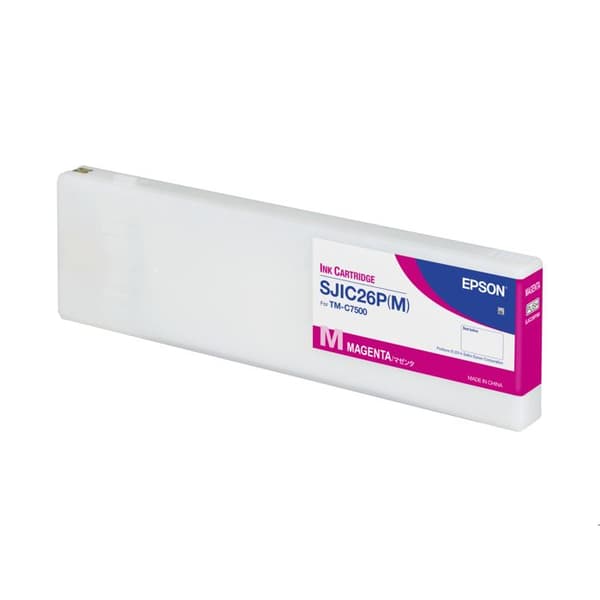 Epson SJIC26P(M) original magenta bläckpatron för ColorWorks TM-C7500