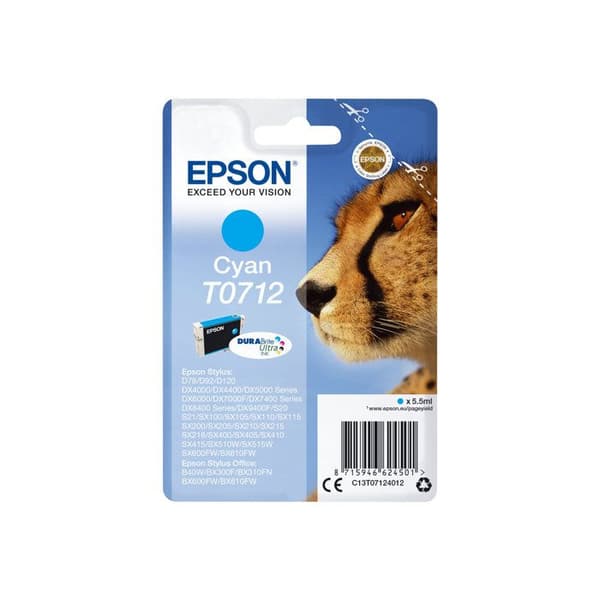 Bläckpatron - EPSON - Cyan - Bläckstråle - 425 sidor