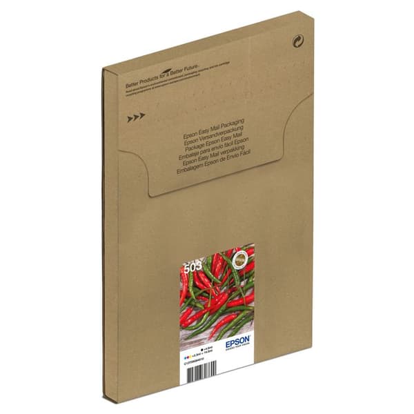 EPSON 503 CHILIS bläckpatron - 4 färger - Miljövänlig förpackning