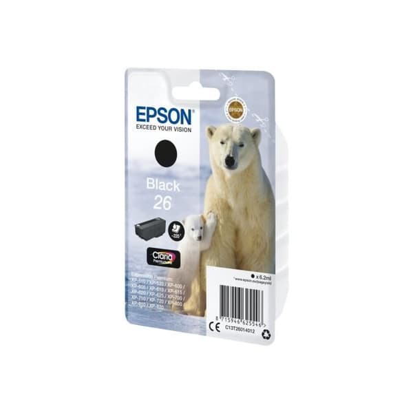 Epson 26 svart bläckpatron 6,2 ml för Expression Premium - märket EPSON