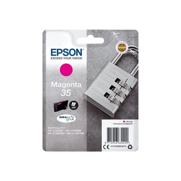 Epson DURABrite Ultra 35 bläckpatron - Magenta - Bläckstråle - 650 sidor - 1