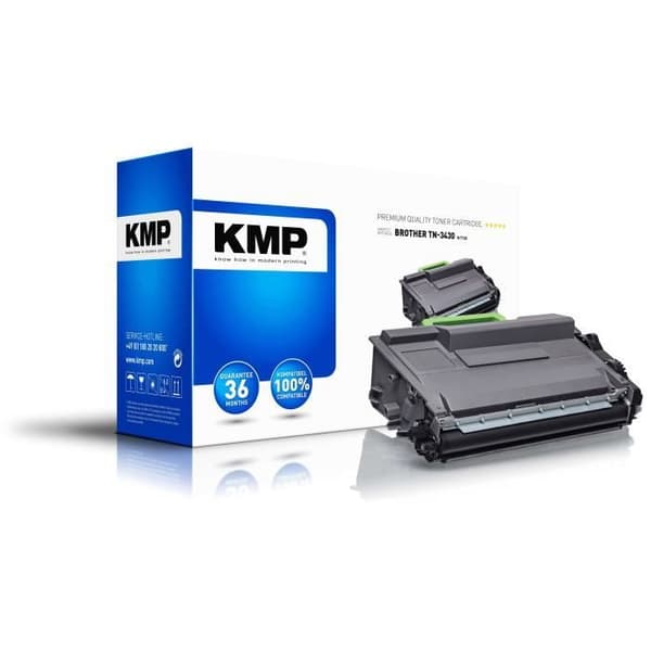 KMP B-T103 kompatibel svart toner för Brother TN-3430 - kapacitet 3000 sidor