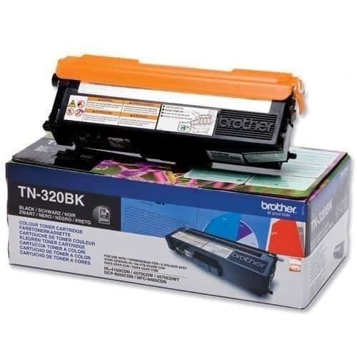 Brother TN-320BK svart lasertoner