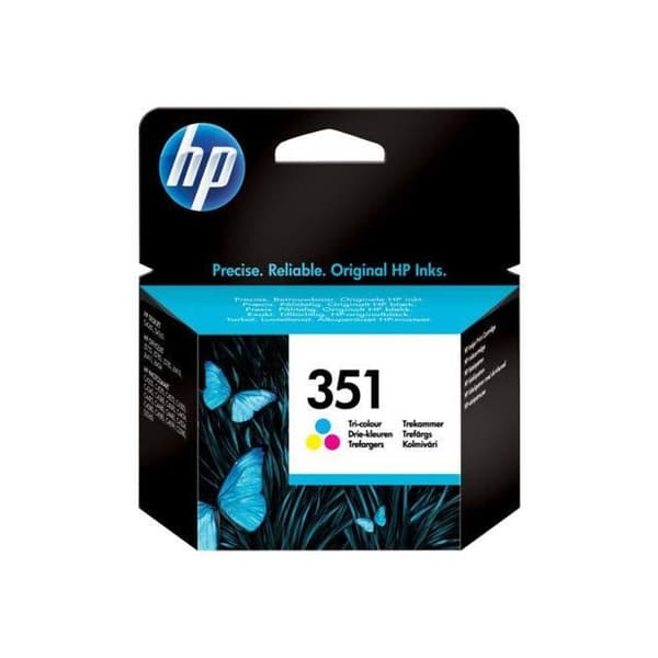 HP 351 bläckpatron - 1 förpackning - Gul / Cyan / Magenta