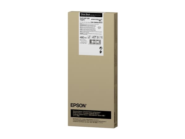 Epson T55P1 - 480 ml - svart - original - boks - blekkpakke - for EPL C8000E