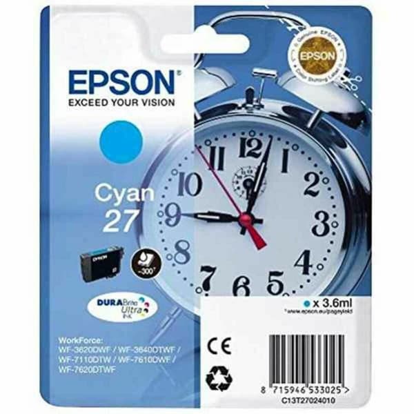 Original Bläckpatron Epson C13T27024012 Turkos