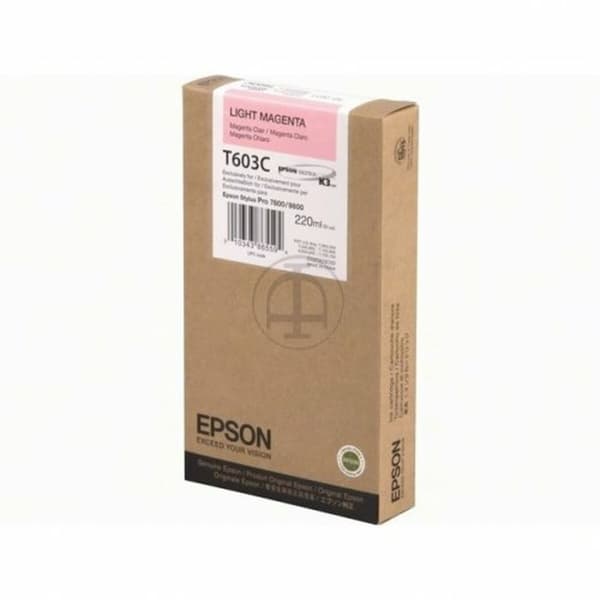 Original Bläckpatron Epson C13T603C00 Röd Magenta Ljus Magenta