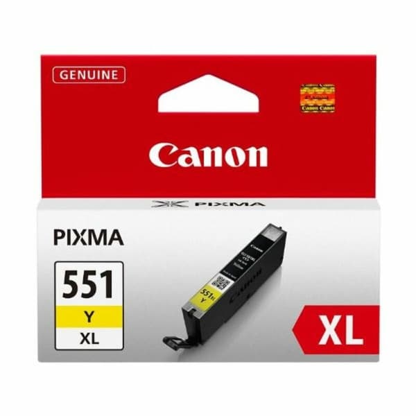 Original blækpatron Canon CLI-551XL Y Gul