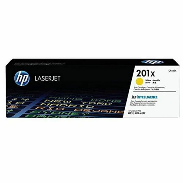 HP 201X gul original LaserJet-tonerkassett med hög kapacitet