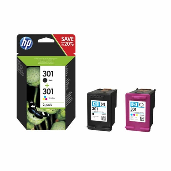 Alkunperäinen mustepatruuna HP N9J72AE#301 Syaani
