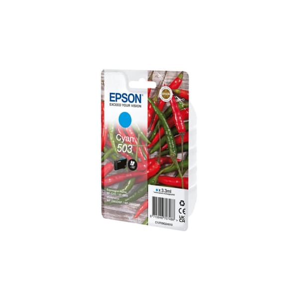 Original Bläckpatron Epson 503 Blå Turkos
