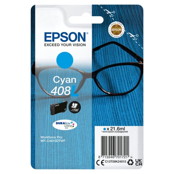 Original Bläckpatron Epson C13T09K24010 Turkos