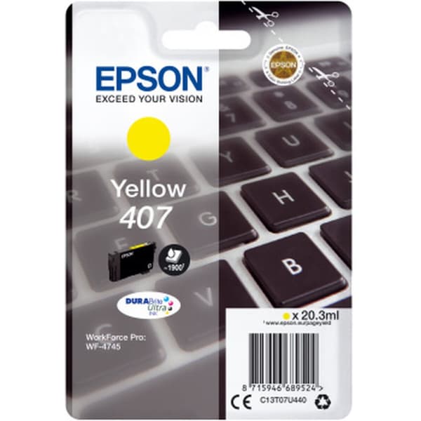 Original Bläckpatron Epson WF-4745 Gul