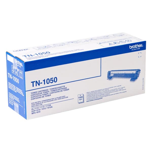 Brother TN-1050 Tonerkassett 1 styck Original Svart
