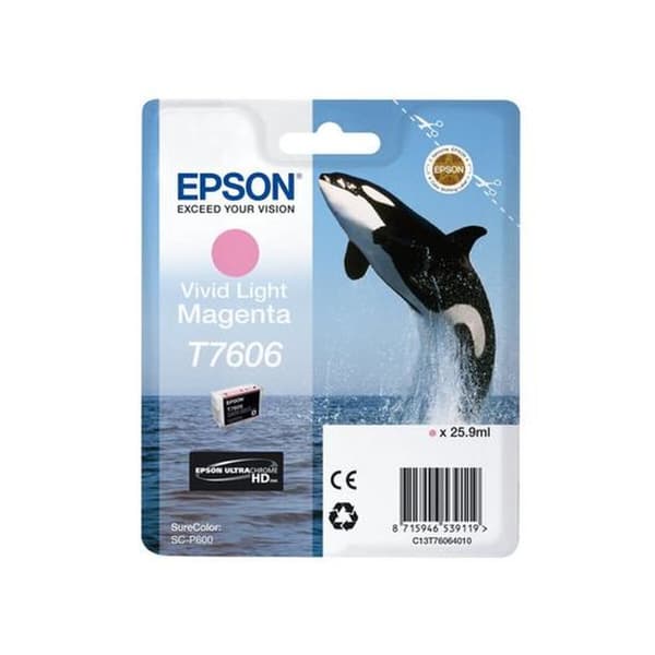 Original blækpatron Epson C13T76064N10 Magenta Lys magenta