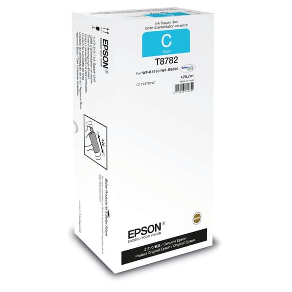 Original blækpatron Epson C13T878240 Cyan