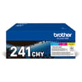 Miniatyrbillede 1 af 4: Original toner Brother TN-241CMY Cyan/Magenta/Yellow