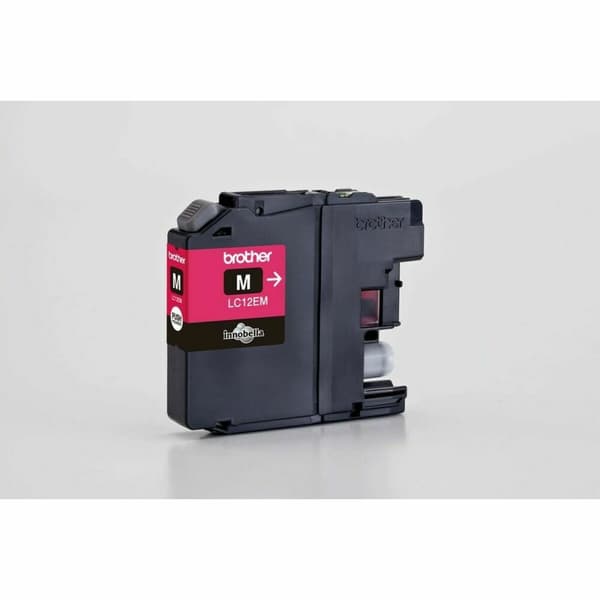 Original blækpatron Brother LC-12EM Magenta