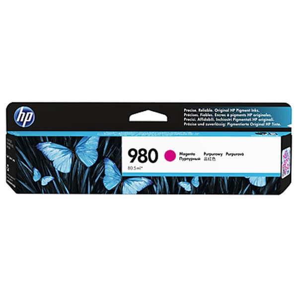 Original toner HP D8J08A Sort Magenta