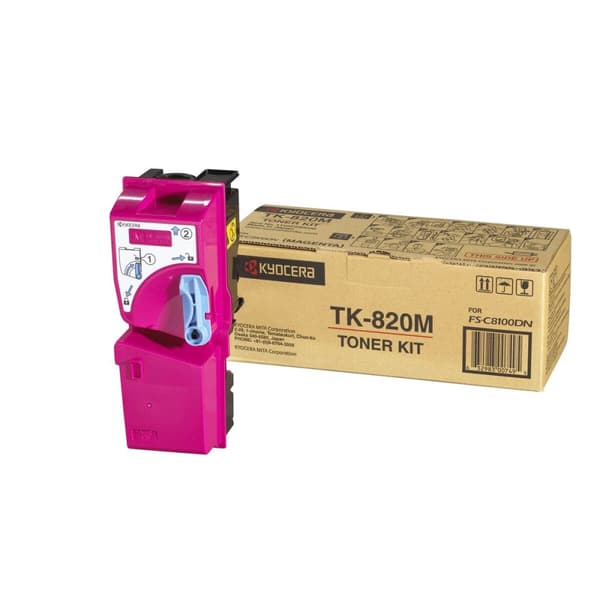 Original toner Kyocera TK-820M Magenta