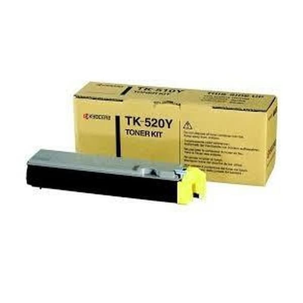 Toner Kyocera TK-520Y Gul Sort