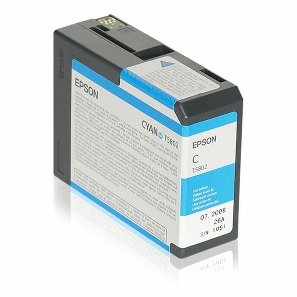 Alkunperäinen mustepatruuna Epson C13T580200 Sininen Syaani
