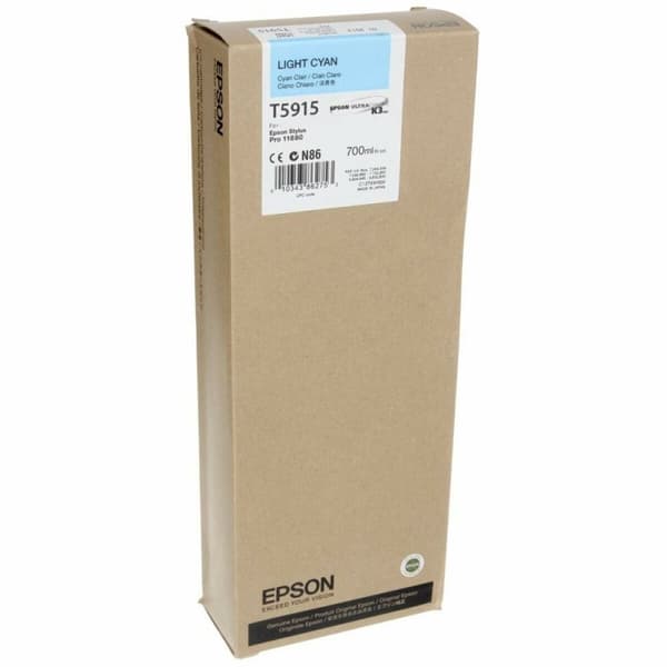 Original Bläckpatron Epson C13T591500 Turkos Ljusturkos