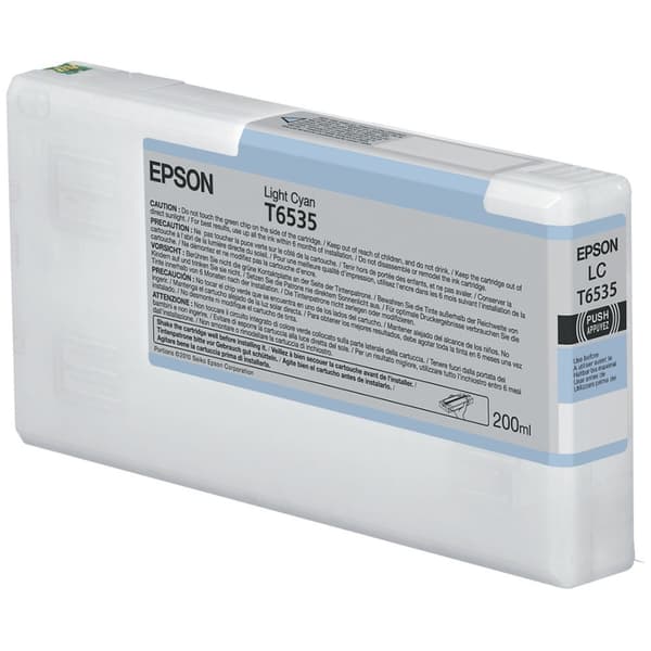 Original Bläckpatron Epson C13T653500 Blå Turkos Ljusturkos