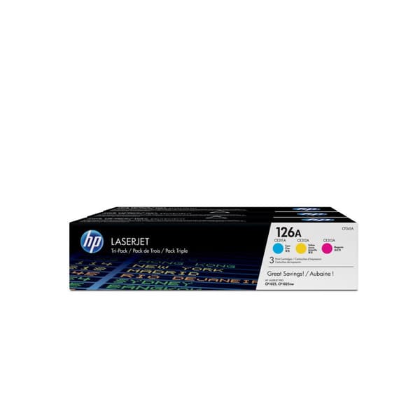 Toner HP 126A Trefärgad