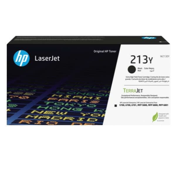 Original Toner HP W2130Y Svart