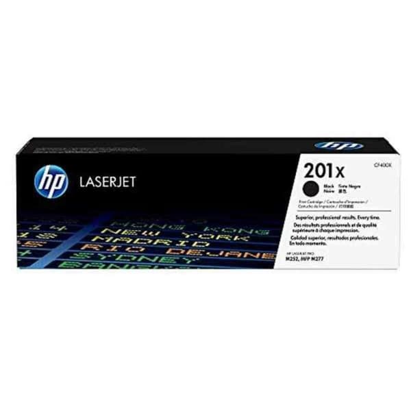 HP Original 201X LaserJet-tonerpatron med høj kapacitet, sort