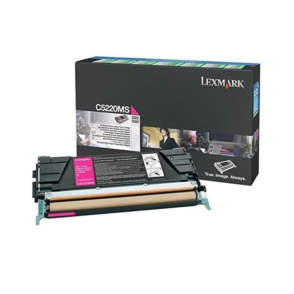 Alkuperäinen mustepatruuna Lexmark C5220MS Magenta