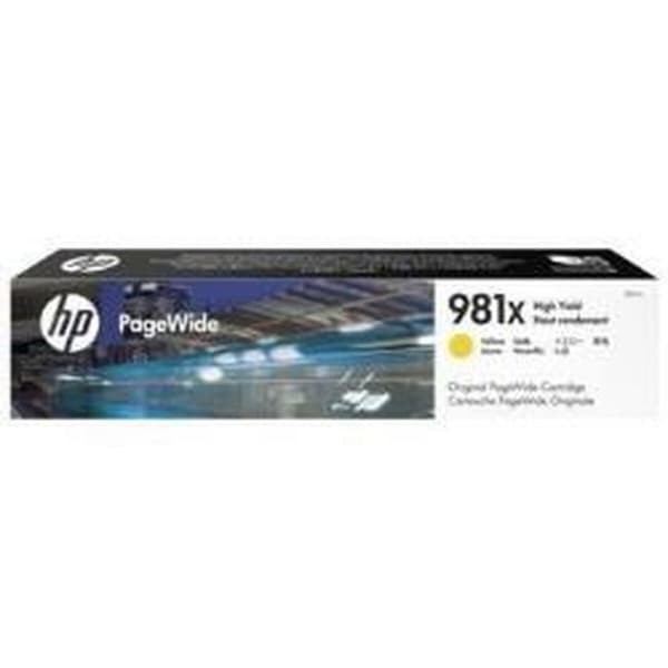 Original blækpatron HP 981X Gul