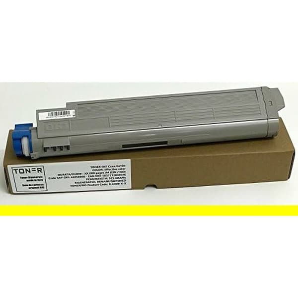 Original toner OKI 43837129 Gul