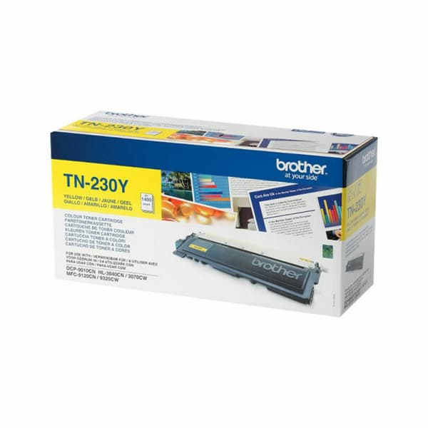 Original toner Brother TN-230Y Gul