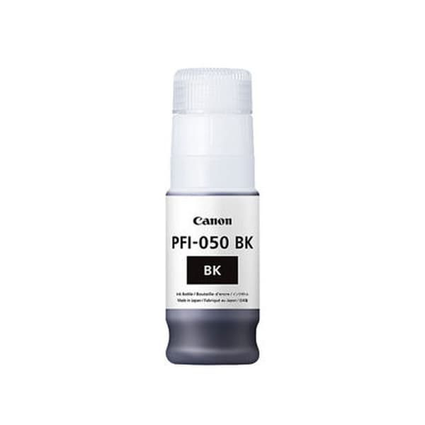 Original blækpatron Canon PFI-050 BK Sort