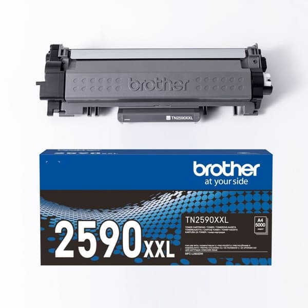 Toner Brother TN-2590XXL Svart Grå