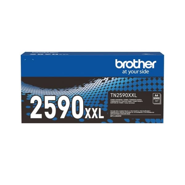 Toner Brother TN-2590XXL Svart Grå