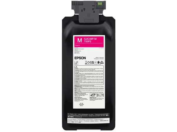 Epson T55P3 - 480 ml - magenta - original - box - bläckpaket - för EPL C8000E