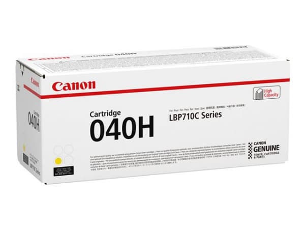 CANON Toner 0455C001 040H Yellow (1 stk.)