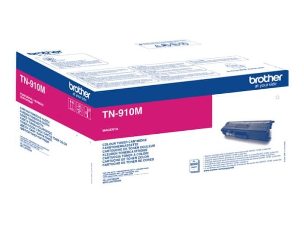 Toner Brother Tn910M Rød 9K (1 stk.)