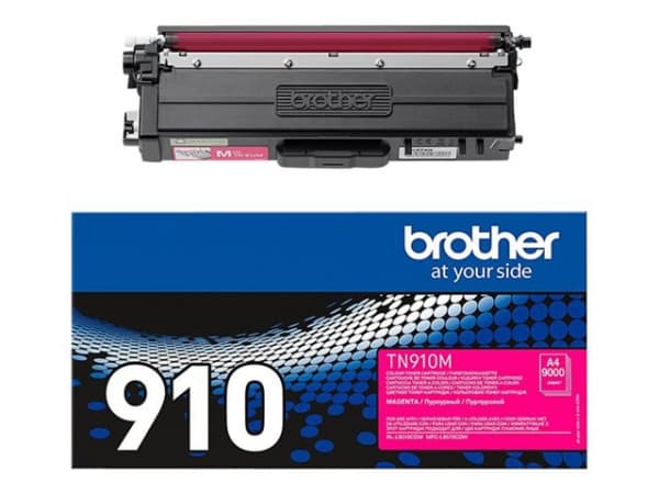 Toner Brother Tn910M Rød 9K (1 stk.)