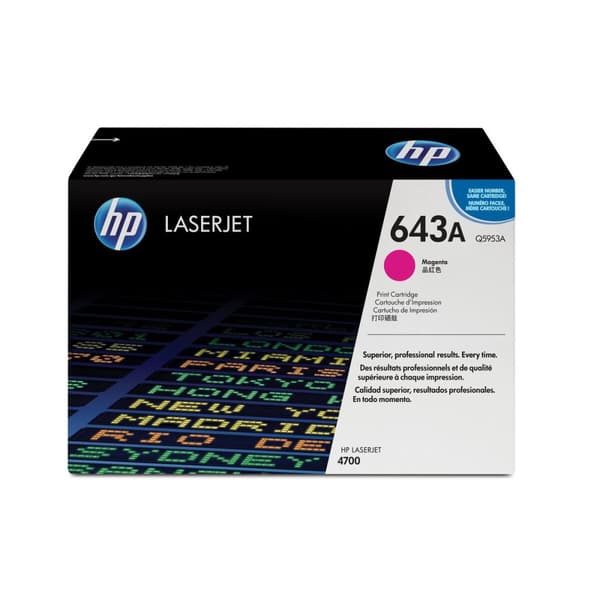 Original toner HP 643A Magenta