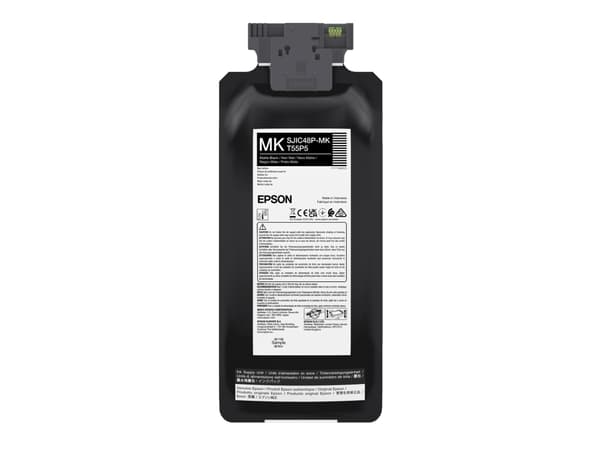 Epson T55P5 - 480 ml - mattsvart - original - box - bläckpaket - för EPL C8000E