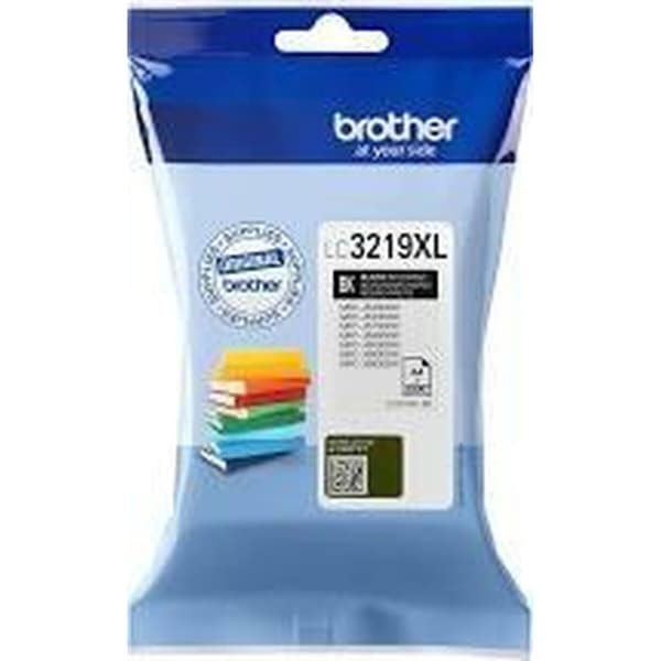 Original blækpatron Brother LC3219XL Sort