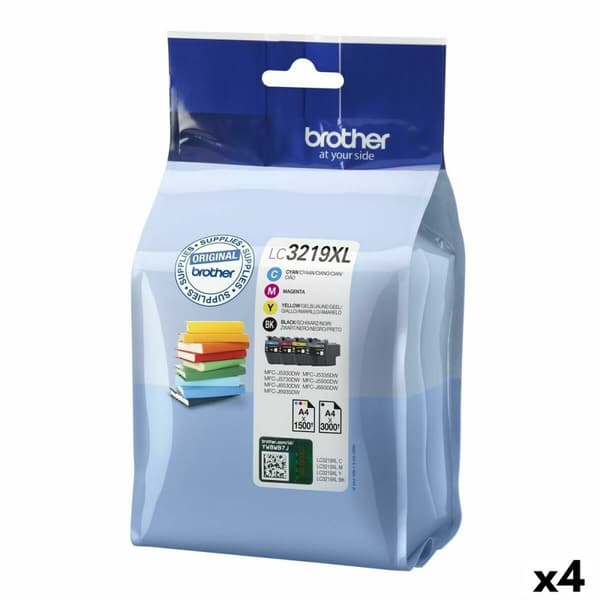 Original blækpatron Brother LC3219XL Sort/Cyan/Magenta/Yellow